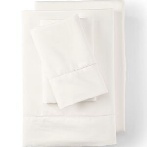 Land's End 700 Count Egyptian cotton king sheet set Ivory Color King Size